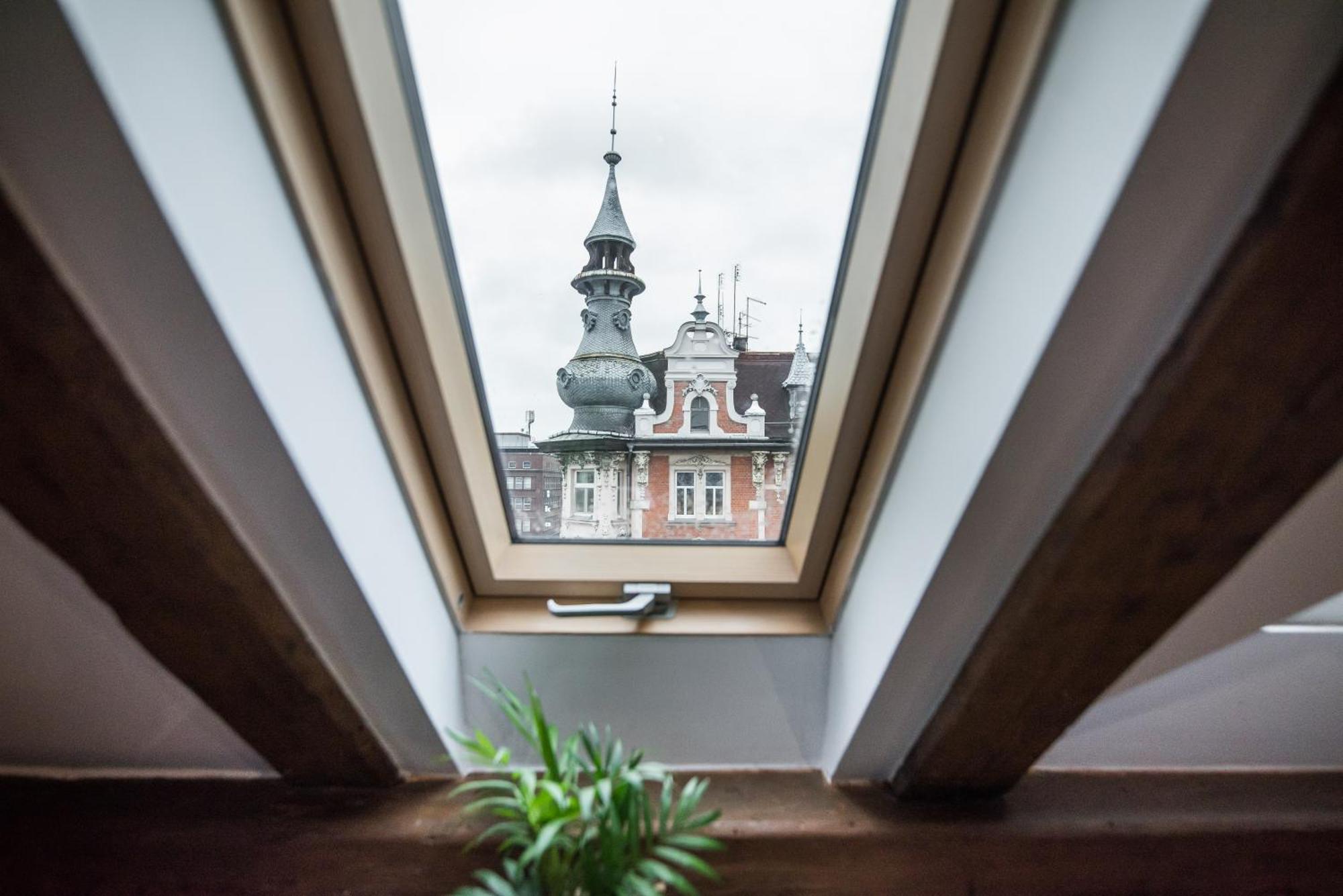 Przytulny Apartament Z Wieza Gliwice Exteriör bild